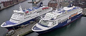 Færgerne mellem Oslo og København slår et smut forbi Frederikshavn