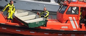 Førerløs jolle sendte Redningsstationen på vandet