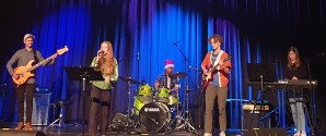Musikskolens talentklasses juleafslutning blev livestreamet