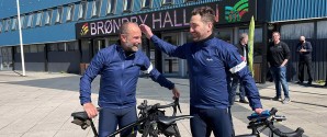 Samlede 180.300 kroner ind på cykeltur fra Skagen til Brøndby Hallen