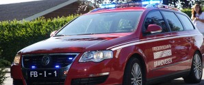 Påsat brand ved fodboldbane