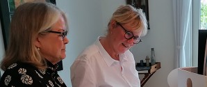 Hanne deltager i Poesidage med sine digte