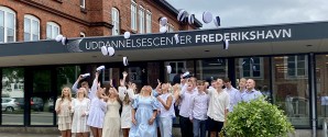 Dimission for 160 elever på Frederikshavn Handelsskole