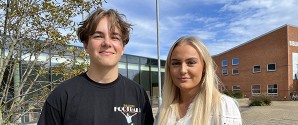 18-årige Sara og Alexander fra Strandby og Frederikshavn skal med til kongelig fødselsdag
