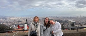 Tre piger fra handelsskolen er på Erasmus+ ophold i Spanien