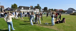 Gymnasium og handelsskole i venskabelig dyst