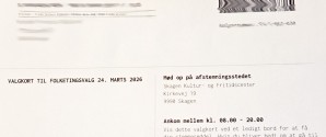 Drop valgkort: Nyt borgerforslag vil spare samfundet for millioner af kroner
