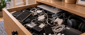 Brandfare i skuffen: Gemmer du også gammel elektronik?