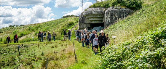 Gæsterne strømmede til Kystmuseet Bangsbo Fort i 2020