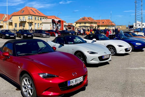 Så er der kun en ledig plads på MAZDA – MX-5 klubbens Skagenstur.