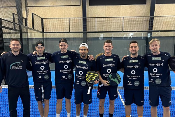 Skagen/Frederikshavn Padel vinder gyser i Espergærde