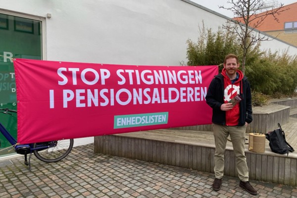 Enhedslisten Frederikshavn-Læsø går imod en folkepensionsalder på 70 år