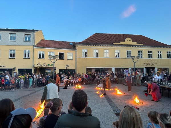Børnekulturnat fylder igen Sæby med liv, leg og oplevelser