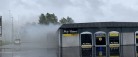 Møbelhus står i flammer