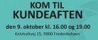 Kom til kundeaften hos Forsyningen