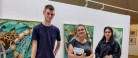 HF-elever fra HF & VUC NORD på workshop på Frederikshavn Kunstmuseum