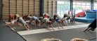 Springteam Sæby fik besøg af kommunens sommercamp