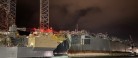 Skib har i den kraftige storm revet sig løs i Frederikshavn Havn