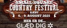 Small Square Country Festival den 6. – 9. august