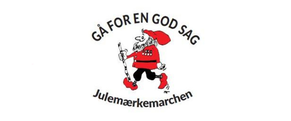 Julemærkemarch i Aalbæk for julemærkebørnene Julemærkemarch i Aalbæk for julemærkebørnene