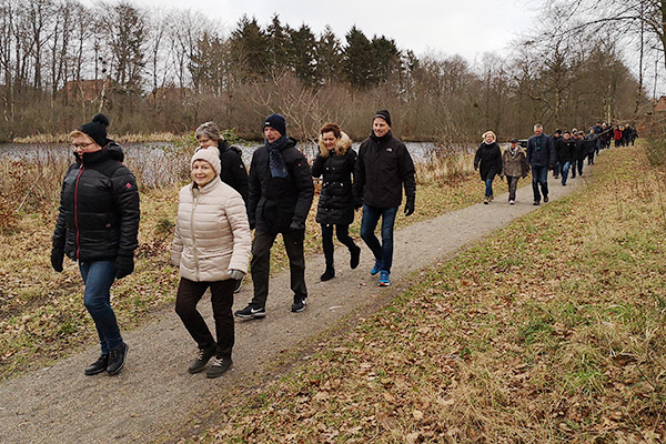 Arkivfoto Hjerteforeningen Sæby klar til motion og beachwalk