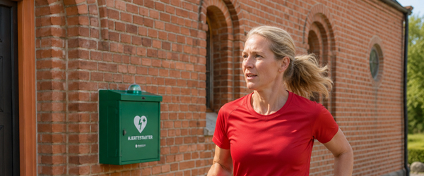 Illustrationsfoto. Flere hjerteløbere giver kortere responstid